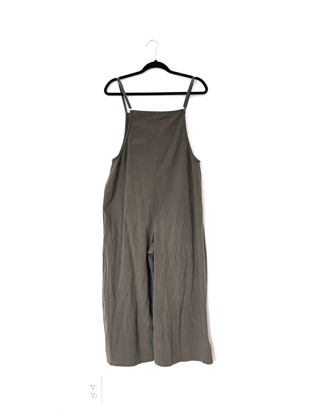 Wide Leg Cotton Jumpsuit